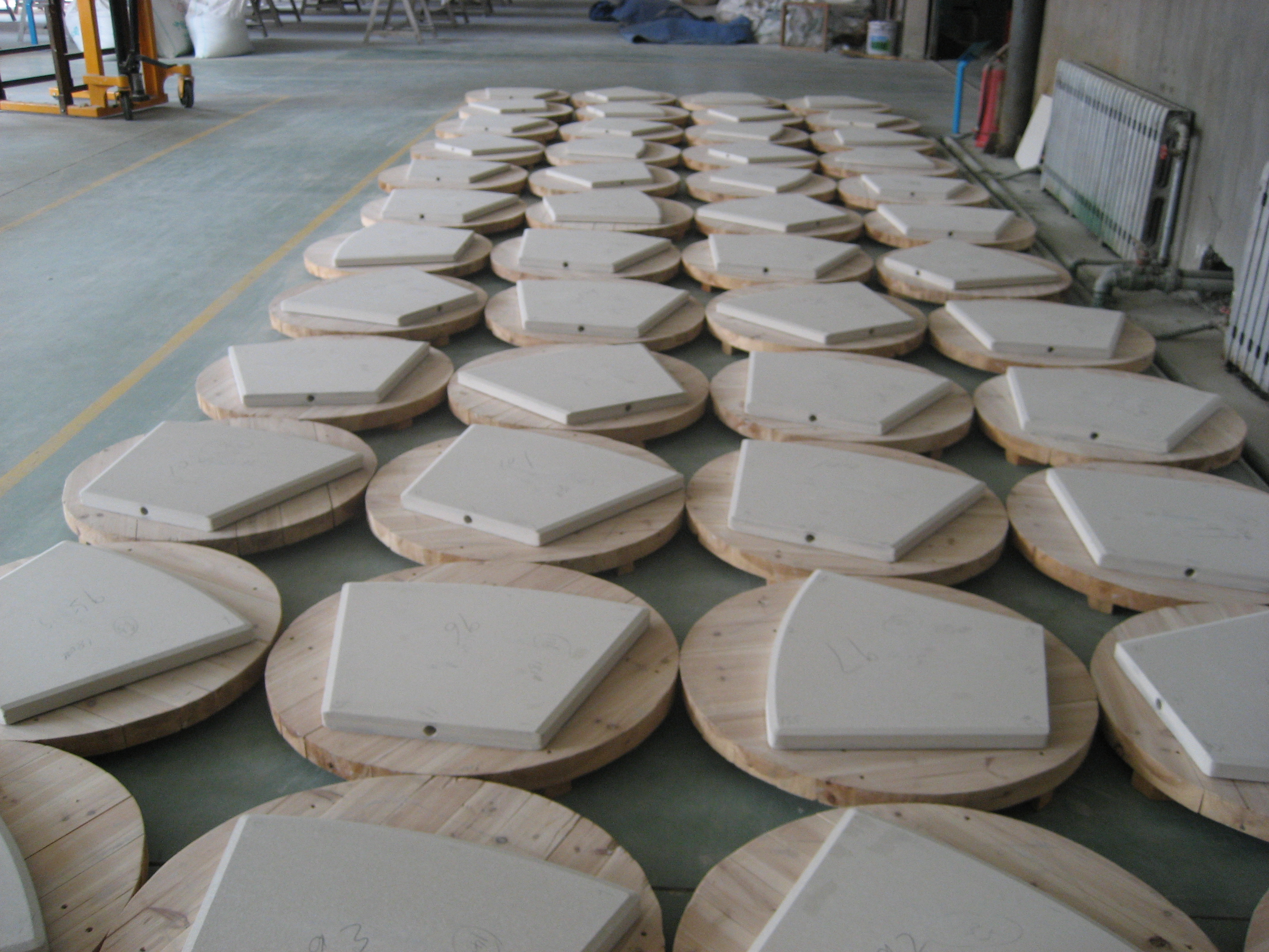 Placa de cerámica microporosa de Toncin de la protección contra la corrosión del precio barato aprobado por la CE para el procesamiento de la mina de cobre