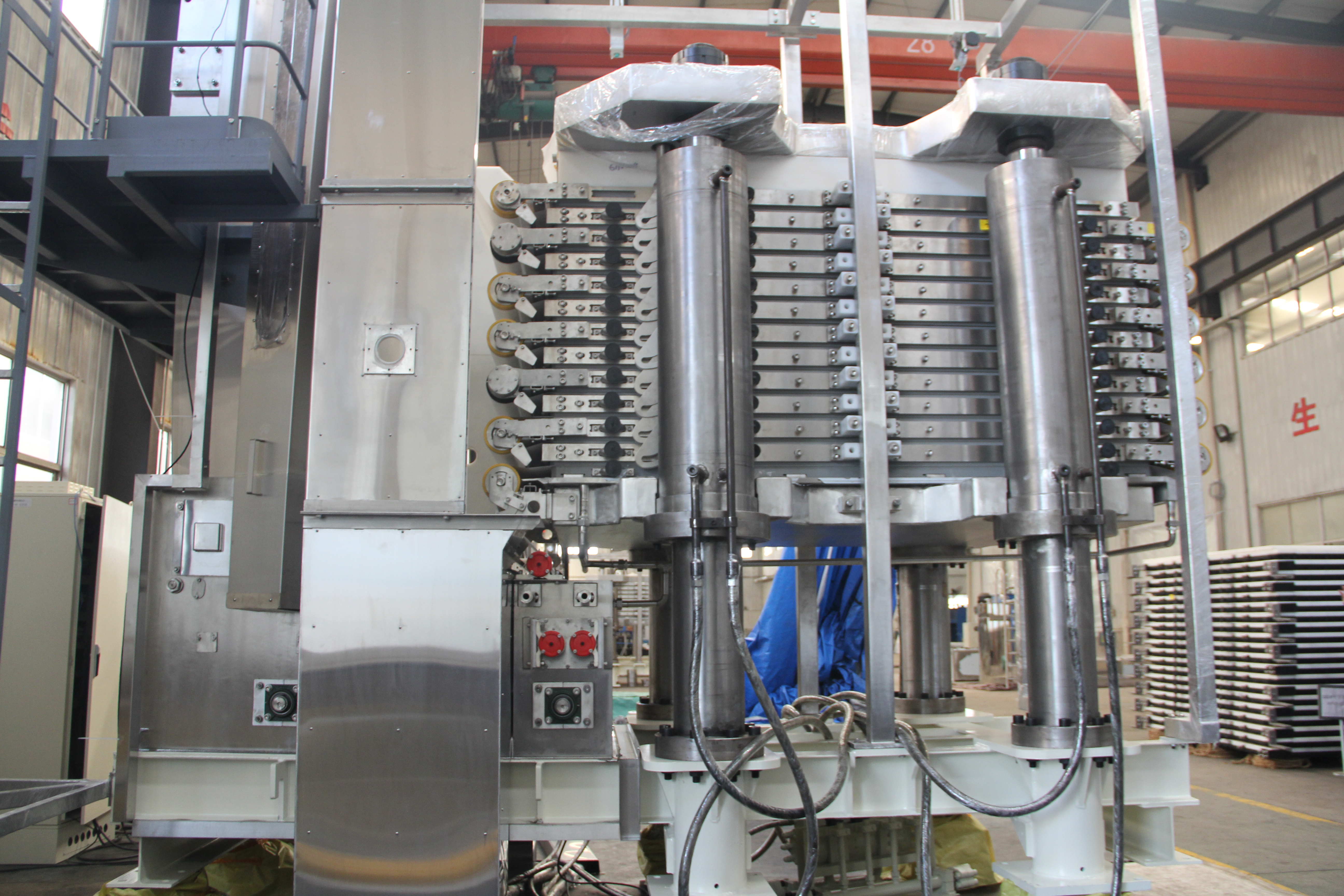 Prensa de filtro automático vertical Toncin Industrial Hvpf